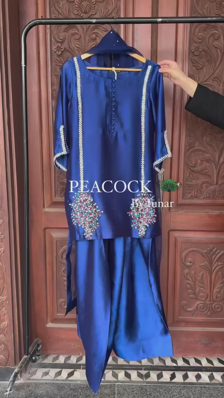 peacock blue